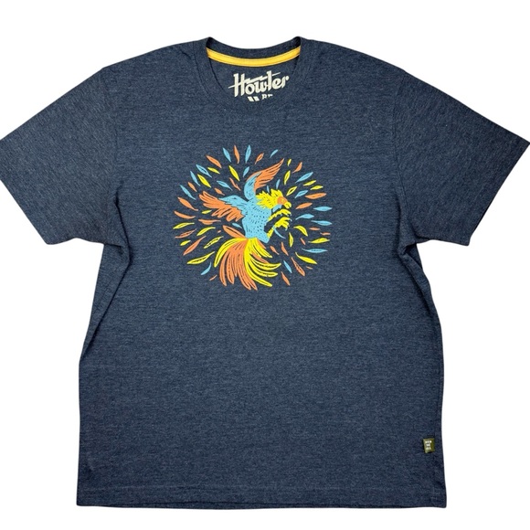 Howler Brothers Logo Graphic Heed the Call Outdoors Bros Hike Surf t-shirt sz. M - Picture 1 of 8